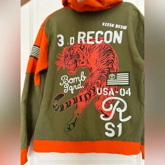 Bomb Squad Hoodie-Reason size Small - Picture 5 of 7